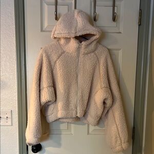 Cozy Cream Sherpa Hoodie